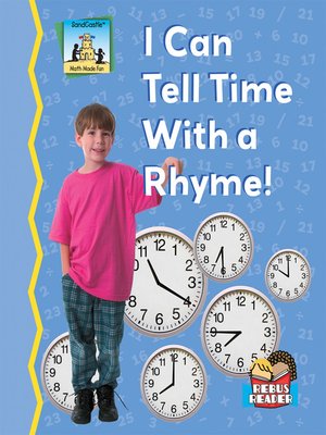 cover image of I Can Tell Time with a Rhyme!